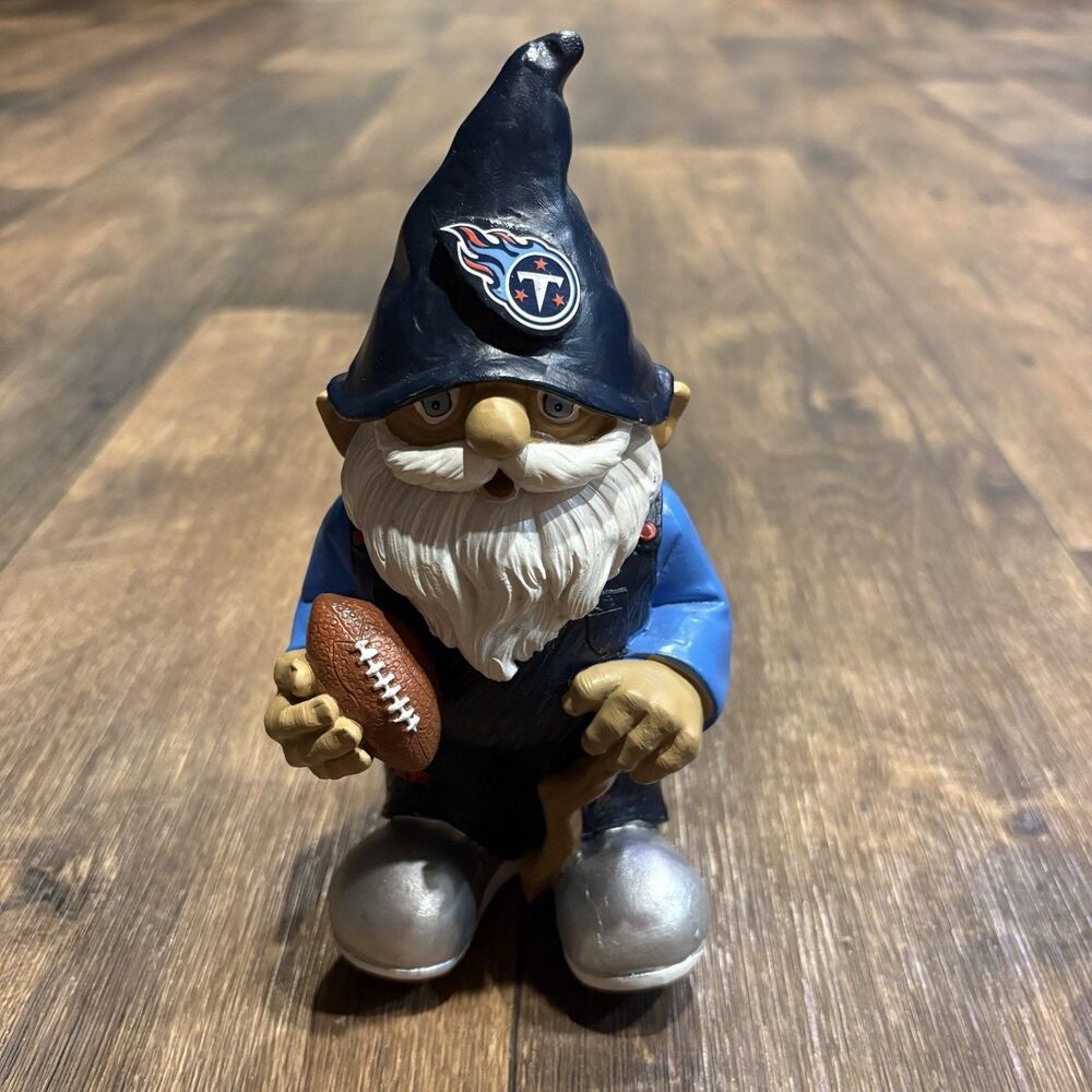 Tennessee Titans NFL Gnome Forever Collectibles 8” Resin Football Figurine